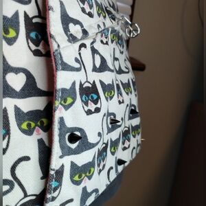 Spiked Catprint Bungalow 360 Crossbody Bag